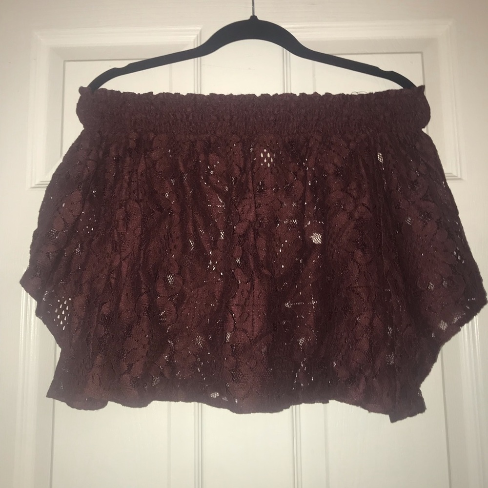 Abercrombie & Fitch Off the Shoulder Top